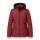 District Winter Padded Jacket Kaprun (with hood, water-repellent) red Ladies