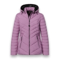 District Winter Padded Jacket Kaprun (with hood, water-repellent) pink ladies