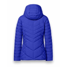 District Winter Padded Jacket Kaprun (with hood, water-repellent) cobalt blue ladies