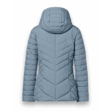District Winter Padded Jacket Kaprun (with hood, water-repellent) light blue ladies