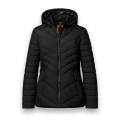 District Winter Padded Jacket Kaprun (with hood, water-repellent) black ladies