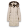 District Winter Padded Coat Chatel (warm, water-repellent) cream ladies