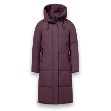 District Winter Puffer Coat Dumbbell (water-repellent) burgundy Ladies