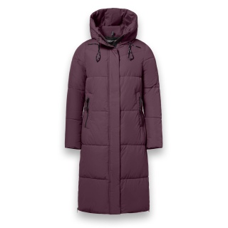 District Winter Puffer Coat Dumbbell (water-repellent) burgundy Ladies