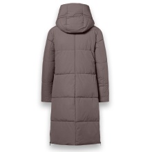 District Winter Padded Coat Dumbbell (water-repellent) brown Ladies