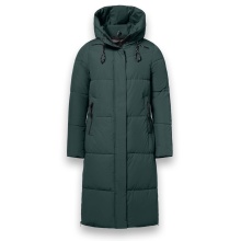 District Winter Padded Coat Dumbbell (water-repellent) dark green ladies