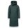 District Winter Padded Coat Dumbbell (water-repellent) dark green ladies