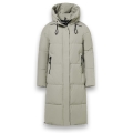 District Winter Padded Coat Dumbbell (water-repellent) beige Ladies