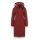 District Winter Padded Coat Corvara (water-repellent, warm) red ladies