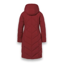 District Winter Padded Coat Corvara (water-repellent, warm) red ladies