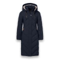 District Winter Padded Coat Corvara (water-repellent, warm) navy blue ladies
