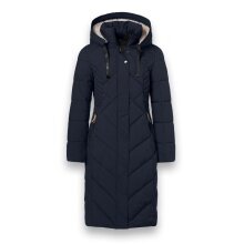 District Winter Padded Coat Corvara (water-repellent, warm) navy blue ladies
