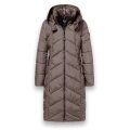 District Winter Padded Coat Arosa (water-repellent) brown Ladies