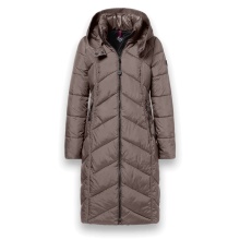 District Winter Padded Coat Arosa (water-repellent) brown Ladies