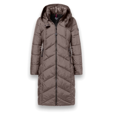 District Winter Padded Coat Arosa (water-repellent) brown Ladies