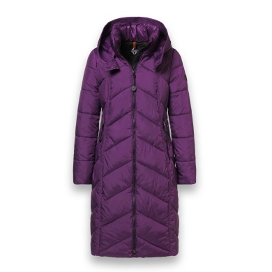 District Winter Padded Coat Arosa (Water-Repellent) Purple Ladies