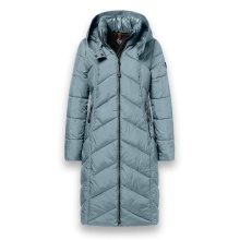 District Winter Padded Coat Arosa (Water-Repellent) Mineral Blue Ladies