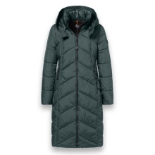 District Winter Padded Coat Arosa (Water-Repellent) Dark Green Ladies