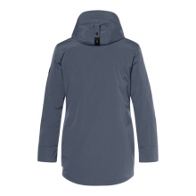 District winter jacket winter with hood (parka, windproof, warm) airforce blue men's