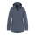 District winter jacket winter with hood (parka, windproof, warm) airforce blue men's