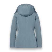 District Winter Jacket Eclipse with Hood (Coat, Windproof, Water-Repellent) Mineral Blue Ladies