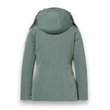 District Winter Jacket Eclipse with Hood (Coat, Windproof, Water-Repellent) Olive Green Ladies