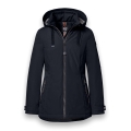 District Winter Jacket Ischgl (with hood, water-repellent) navy blue ladies