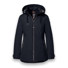 District Winter Jacket Ischgl (with hood, water-repellent) navy blue ladies