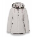 District Winter Jacket Ischgl (with hood, water-repellent) beige ladies