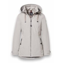 District Winter Jacket Ischgl (with hood, water-repellent) beige ladies