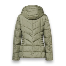 District Winter Jacket Montana (with hood, lined, water-repellent) olive green ladies
