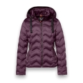 District Winter Jacket Snowbird (with hood, water-repellent) burgundy ladies