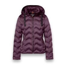 District Winter Jacket Snowbird (with hood, water-repellent) burgundy ladies