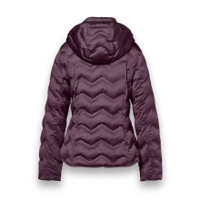 District Winter Jacket Snowbird (with hood, water-repellent) burgundy ladies