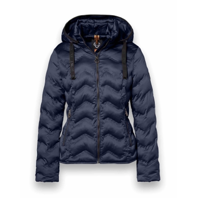 District Winter Jacket Snowbird (with hood, water-repellent) navy blue ladies