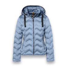 District Winter Jacket Snowbird (with hood, water-repellent) light blue ladies