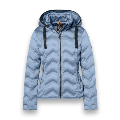 District Winter Jacket Snowbird (with hood, water-repellent) light blue ladies
