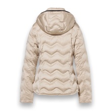 District Winter Jacket Snowbird (with hood, water-repellent) cream ladies