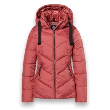 District Winter Jacket Val Thorens (with hood, water-repellent) red ladies