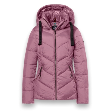 District Winter Jacket Val Thorens (with hood, water-repellent) pink ladies