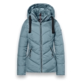 District Winter Jacket Val Thorens (with hood, water-repellent) light blue ladies