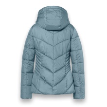 District Winter Jacket Val Thorens (with hood, water-repellent) light blue ladies
