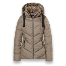District Winter Jacket Val Thorens (with hood, water-repellent) olive green ladies