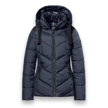 District Winter Jacket Val Thorens (with hood, water-repellent) dark blue ladies