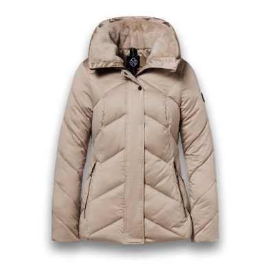 District Winter Jacket Verbier (lined, water-repellent) beige ladies