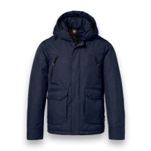 District Winter Jacket Wasp with Hood (windproof, warm) navy blue Men's