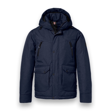 District Winter Jacket Wasp with Hood (windproof, warm) navy blue Men's