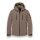 District Winter Jacket Wedge with Hood (warm, water-repellent) taupe brown Men's