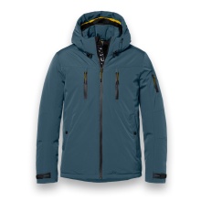District Winter Jacket Wedge with Hood (warm, water-repellent) steel blue men's