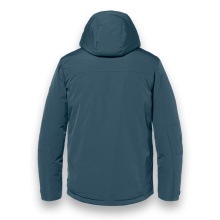 District Winter Jacket Wedge with Hood (warm, water-repellent) steel blue men's